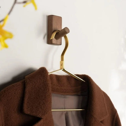 Cintres aluminium doré anti-rouille 42 cm – Épaules larges pour vestes