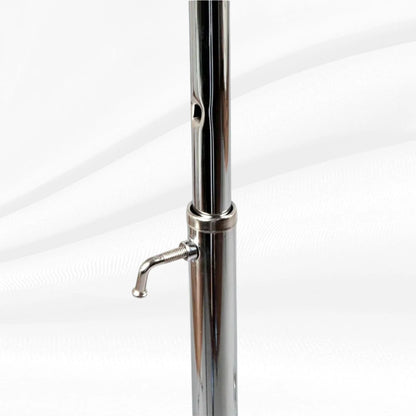 Portant vêtements professionnel métal chromé 70 kg sur roulettes